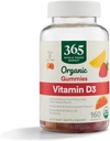 365 by Whole Foods Market, Organik Vitamin D3 Gummy, 160 Count