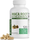 Bronson Maca Root Ekstra Lepidium Meyenii, Non-GMO, 120 Vegetarian Capsules