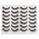 Newcally Lashes false Eyelashes Cat Eyes Wispy Natural Faux Mink Lashes 14 Pairs Pack Light Volume Short Fake Eye Lashes Multipack
