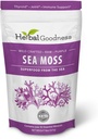 Herbal Goodness Sea Moss Gel Chondrus Crispus St Lucia Sea Moss Supplement 8oz Mor - Sağlıklı Digestion, Geliştirilmiş Cilt ve Saç Sağlığı, Regulates Yourroid Function, Immune Support