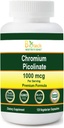 Kromium Picolinate 1000 MCG 120 Sebze Capsules