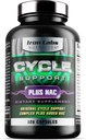 Iron Labs Nutrition: Cycle Support Plus NAC (N-Acetyl-L-Cysteine) - συμπλήρωμα υποστήριξης νεφρών και ήπατος - Συμπληρώματα υποστήριξης κύκλων για άνδρες - N Acetyl L Cysteine και γαϊδουράγκαθο γάλακτος (120 κάψουλες)