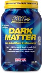 MHP Dark Matter Post workout, Επιταχυντής ανάκτησης, w/Multi Phase Creatine, Waxy Carbohydrate, 6g EAAs, Fruit Punch, 20 υπηρεσίες, 55 Oz