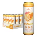 MITRA-9 İçecek Botanikleri - Tatlı Dreamsicle Sparkling Kava Drink With Kava Root Extract - Mood Advancedr - Plantive - Doğal Calm & Clarity (12 Fl. Oz) (İngilizce).