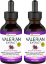 ELP ESSENTIAL Valerian Root Extract Drops | 2 fl oz | Sugar Free, Alcohol Free, Non- GMO Gluten Free Liquid 2 Pack