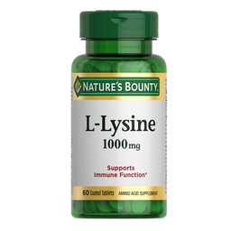 Nature's Bounty L- Lysine 1000 mg, 60 δισκία (πακέτο των 3)