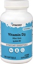 Vitacost Βιταμίνη D3 (ως Cholecalciferol) - 5000 Iu - 365 Softgel Mini Gels