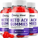(3 Pack) Belly Blast Keto ACV Gummies - Gelişmiş Formula Belly Blast Chem Plus ACV Gummies Apple Cider Vinegar, Kilo Yönetimi, BellyBlast ACV Diyetary Supplement Yorumlar Men Women (180 Gummies)