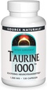 Source Naturals Taurine, Soothing Neurotransmitter*, 1000 mg - 120 Capsules