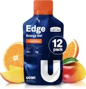UCAN Edge Energy Gel Shots, Orange Mango (12, 2 Ounce Packets) for Run, Education, Workouts, Fitness, Bisiklet, Crossfit | Sugar-Free, Vegan, & Keto Friendly Energy