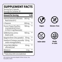 Rest-ZZZ Ekstra Kuvvet - Uyku Desteği Tamam - Fall Asleep & Stay Asleep - Calms Nervous System - Doğal Ease Kas Ger & Restless - Low Dose Melatonin GABA & Chamomile - 60 Capsules