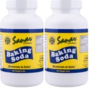Sanar Naturals Baking Soda, 8 oz – For Digestive Support as Antacid, Baking, Temizlik, Deodoring, & More (Pack of 2)