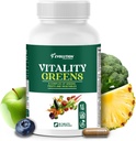 Evrimsel Beslenme Yaşam Yeşil, 90 Tablet - Meyve ve Veggie Supplement, Vitamin ve Minerallerde Zengin - Vegan