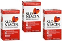 SLO-NIACIN Diyetsel Tamam Günde 750 mg Niacin Vitamin B ile Şişe 3 paket başına 100 Tablet için Nicotinic Acid'den 100 Tablet