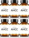 HPD Rx Premium AHCC & Shiitake Mushroom 1100 mg for Service Supplement, Natural Immunity Branson, Doğal Katil Hücre Aktivitesi | AHCC 30+ Çalışmalarda Provendir | 180-Day Supply, 6Pack
