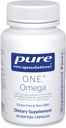 Pure Encapsulations O.N.E. Omega - Fish Oil Συμπλήρωμα για την υγεία της καρδιάς, αρθρώσεις, δέρμα, μάτια, και τη γνώση* - Fish Oil Συμπυκνωμένο με EPA και DHA - 30 κάψουλες Softgel