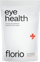 Florio Eye Health G Vitaminleri Yetişkinler için, 2X Lutein & Zeaxanthin, Vitaminler A, B2, B3, C & E, Macular & Retina Sağlığı, Mücadeleler Oxidation, 30-Day Supply, Natural Peach Flavor