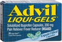 Advil 200 mg Liqui-Gels 20 ea (Brook of 12)