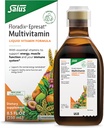 Floradix Epresat Adult Liquid Multivitamin - συμπλήρωμα βοτάνων - ημερήσιο συμπλήρωμα με βιταμίνη Α, D, B6, γαϊδουράγκαθο γάλακτος & Περισσότερα - Υποστηρίζει την ενέργεια & την υγεία του ήπατος - χορτοφάγους, μη ΓΤΟ - 8.5 fl oz