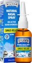 Sovereign Silver Natural Nasal Spray - Colloidal Silver Nasal Mix, Bio Active Nose Mist for Sinus Congestion ve Immune Support, Yetişkinler ve Çocuklar, 10 ppm - 2 fl oz (59mL)