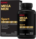 Mega Men Sport Multivitamin Caplets, Athletic Performance Beslenme, Kas Fonksiyonları, Klinik olarak Daha İyi Hissetmek, Antioksis, B Vitaminleri, Enerji Üretimi, Zamanlı Yayın, 180 ct