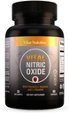 İnsanlar için Vital Nitrik Oksit Supplements - Erkekler için İşout ATM Supplement - Nitrous Oksit Kan Akışı, Kan Baskısı, Enerji & İşout Performansı L Arginine L Citruline-30 Days Supply
