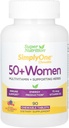 SuperNutrition JustOne Multi-Vitamin for Women 50+, High-Potency, One/Day Chewable Tablets, 90 Day Supply, Wild Berry, 90 sayı ( 1)